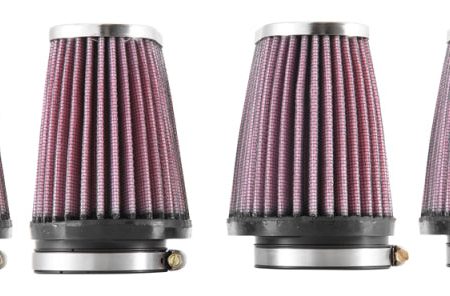 K&N Universal Clamp-On Air Filter 2-1 8in Flange 4x3in-B 3x2in-T 4in-L Online Sale