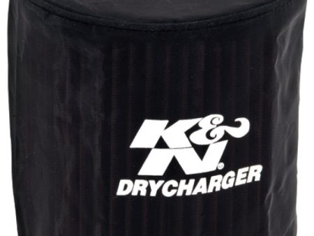 K&N Air Filter Wrap - Round Straight - Black - 08-09 Can-Am DS450 450   09-12 DS450 EFI   08 DS450X Discount