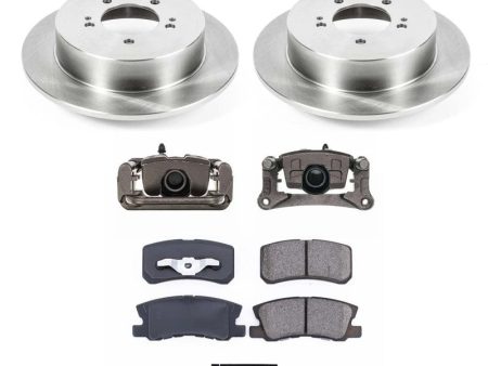 Power Stop 09-15 Mitsubishi Lancer Rear Autospecialty Kit w Calipers Cheap