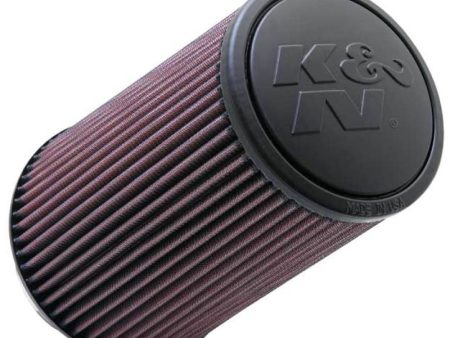 K&N Universal Rubber Filter 4inch FLG   6inch OD-B   4-5 8inch OD-T   9inch H Online Sale