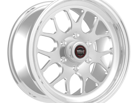 Weld S77 18x5   5x115mm BP   2.1in. BS Polished Wheel - Non-Beadlock Sale