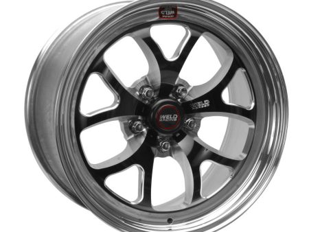 Weld S76 17x7   5x4.5 BP   4.2in. BS Black Wheel (High Pad) - Non-Beadlock Fashion