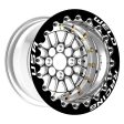 Weld Tuner Import Drag 13x10   4x100mm BP   5in. BS Black Wheel CTR Single Beadlock Hot on Sale