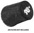 K&N Black Drycharger Rectangle Straight Air Filter Wrap - Black Online now