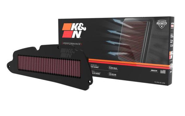 K&N 21-22 Honda Forza 300 350 Replacement Air Filter Online now