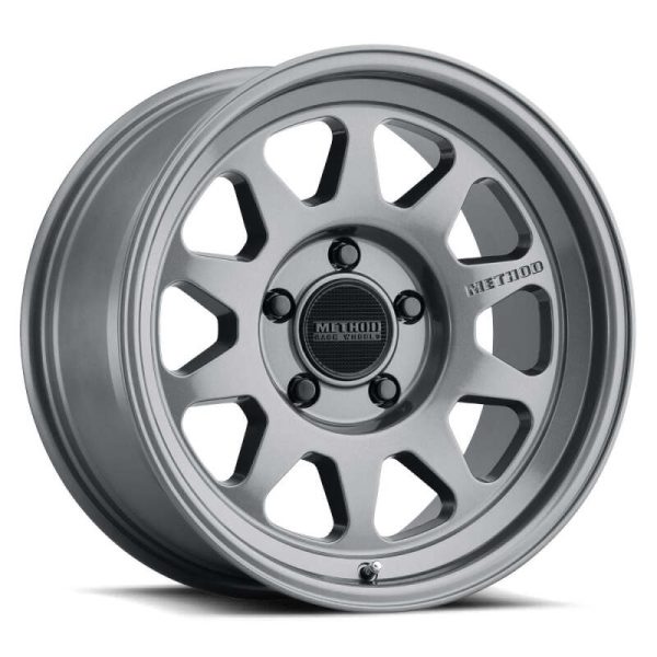 Method MR316 20x10 -18mm Offset 8x180 130.81mm CB Gloss Titanium Wheel Hot on Sale