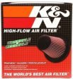 K&N Universal Chrome Filter 6in Flange ID x 7.5in Base OD x 5in Top OD x 6in H Cheap