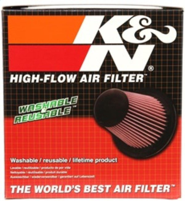 K&N Universal Chrome Filter 6in Flange ID x 7.5in Base OD x 5in Top OD x 6in H Cheap