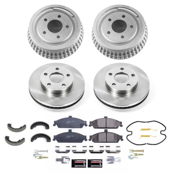 Power Stop 03-04 Oldsmobile Alero Front & Rear Autospecialty Brake Kit Supply