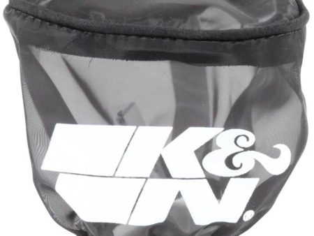 K&N Air Filter Wrap Black Oval Tapered 3.75in Base I S Width x 2.5in Top I S Width x 2.75in H Hot on Sale