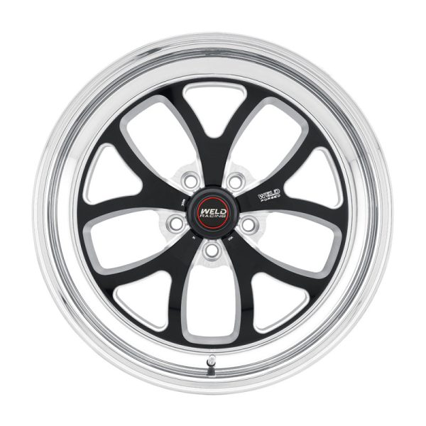 Weld S76 20x7   5x115mm BP   4.3in. BS Black Wheel (High Pad) Online