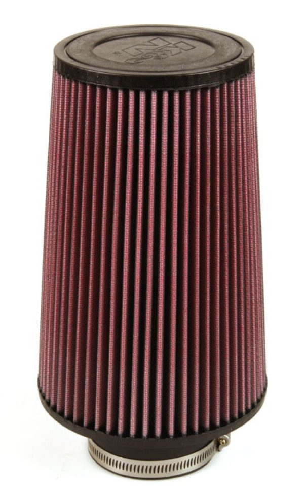 K&N Universal Rubber Filter 3inch FLG   6inch OD-B   4-5 8inch OD-T   9inch L Discount