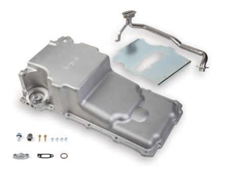 Holley GM LS Swap Oil Pan - Additional Front Clearance 302-2 on Sale