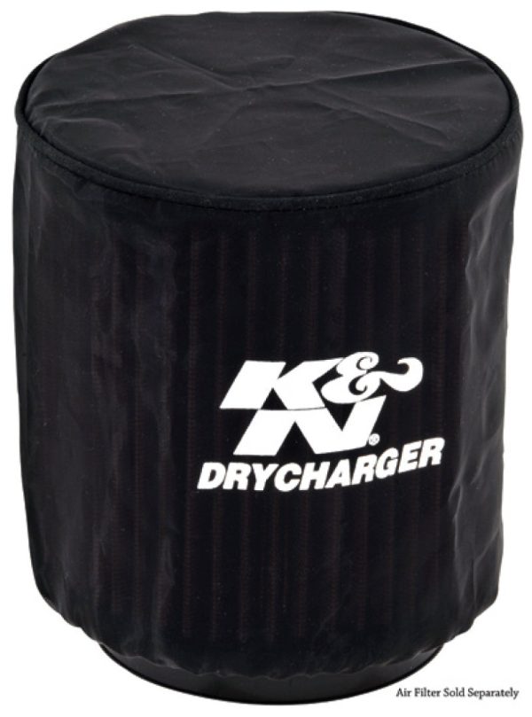 K&N Air Filter Wrap - Round Straight - Black - 08-09 Can-Am DS450 450   09-12 DS450 EFI   08 DS450X Discount