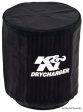 K&N Air Filter Wrap - Round Straight - Black - 08-09 Can-Am DS450 450   09-12 DS450 EFI   08 DS450X Discount