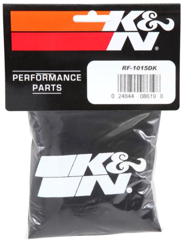 K&N Air Filter Wrap Drycharger - Black Sale