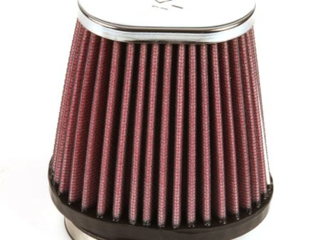 K&N Universal Clamp-On Air Filter 2-1 8in Flange 4in x 3in Base 3in x 2in Top 4in Length For Cheap