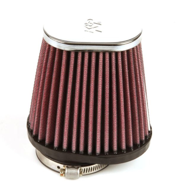 K&N Universal Clamp-On Air Filter 2-1 8in Flange 4in x 3in Base 3in x 2in Top 4in Length For Cheap