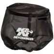 K&N Drycharger Round Tapered Black Filter Wrap Supply